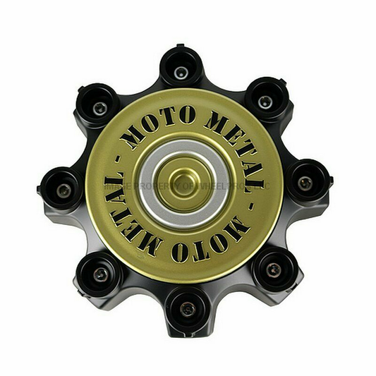 Moto Metal MO979CAPA2-SB Satin Black Wheel Center Cap 8 Lug