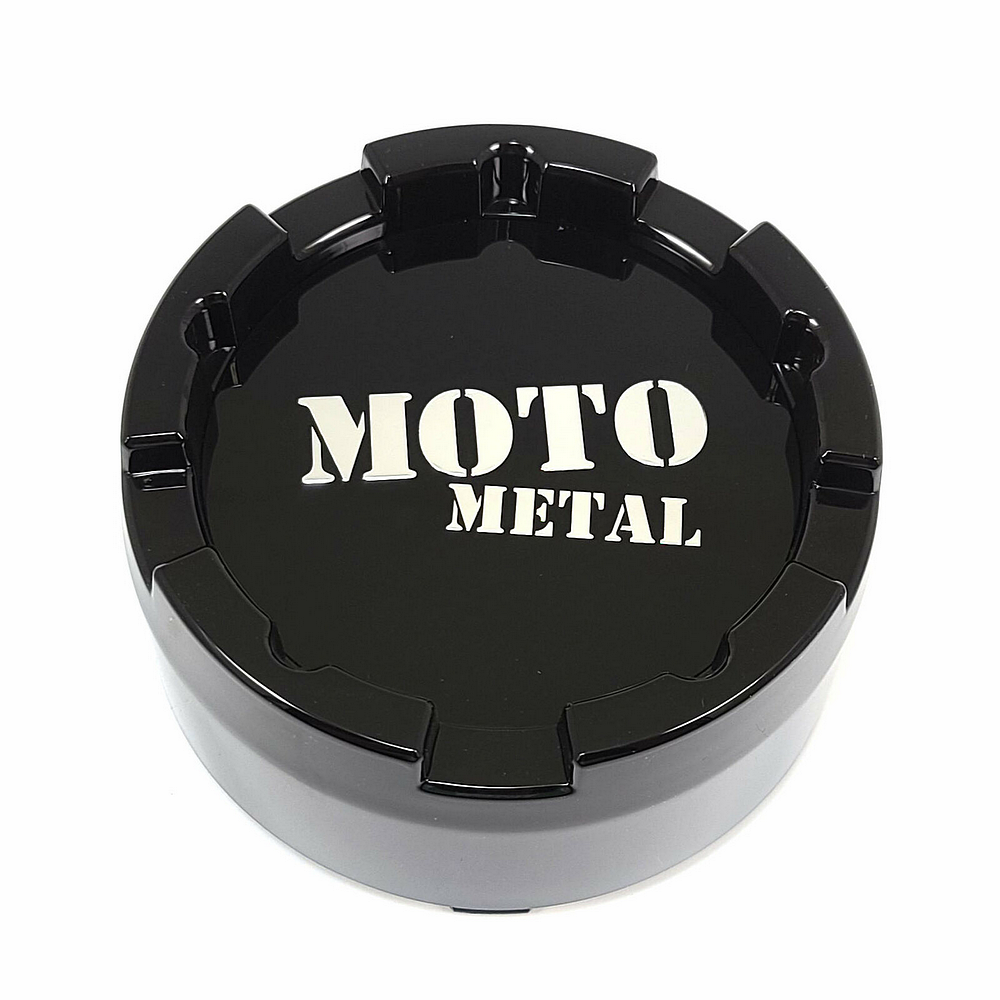 Moto Metal MO983CAPB3-GB Gloss Black Wheel Center Cap 8 Lug
