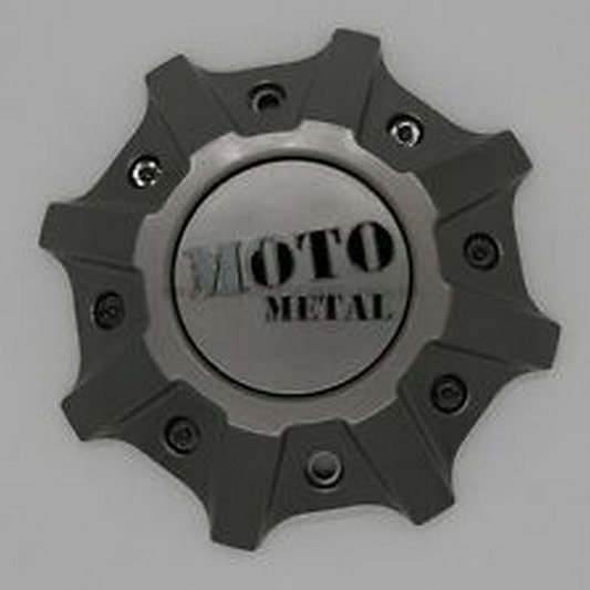 Moto Metal MO984CAPAN-MG Gray Wheel Center Cap All PCD