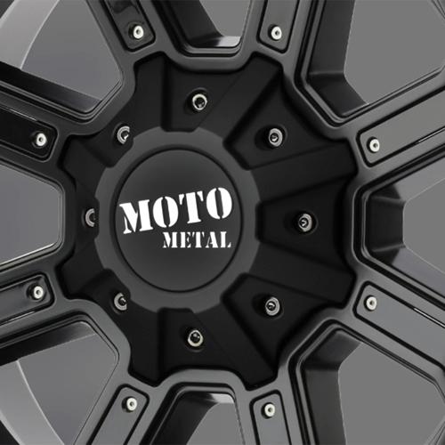 Moto Metal MO984CAPAP-MB Black Wheel Center Cap All PCD