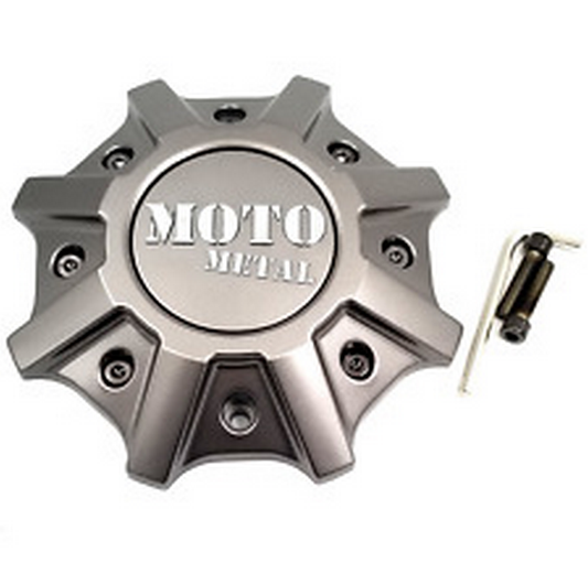 Moto Metal MO984CAPAP-MG Gray Wheel Center Cap All PCD