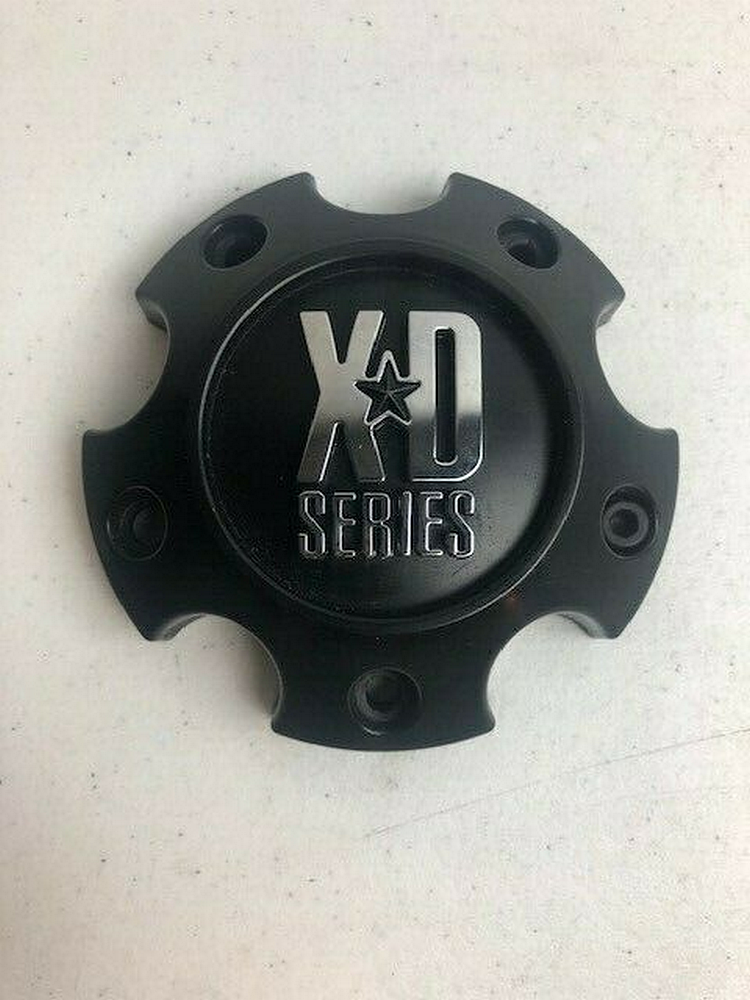 XD S057L120-H34 Black Wheel Center Cap 5 Lug