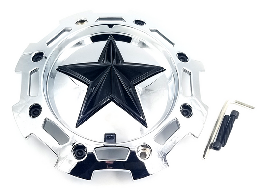 XD SC-205CHR Chrome Wheel Center Cap 6 Lug