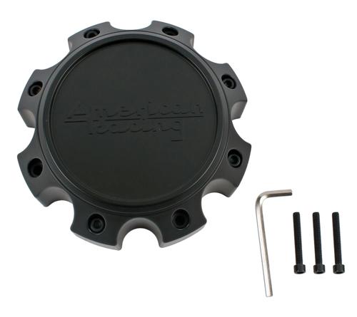 American Racing T159L170-H63-S1 Satin Black Wheel Center Cap 8x6.5/170/180