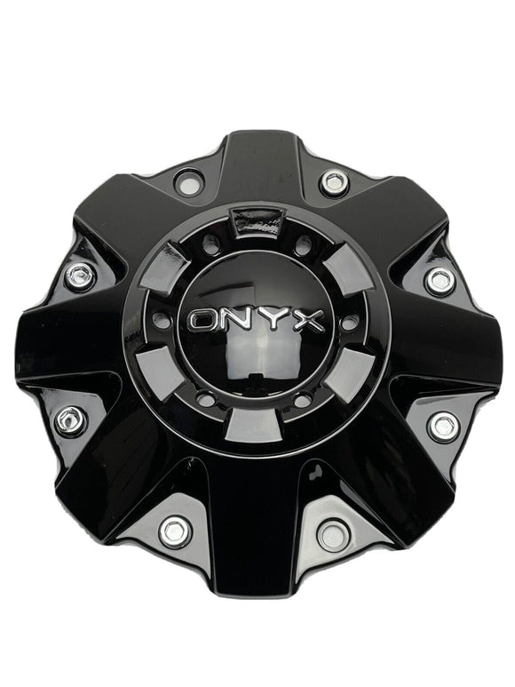 Onyx Gloss Black Wheel Center Cap C379 - 1 - 2 - 3 C - 379 - 1 - 2 C379 - 2 - Wheel Center Caps