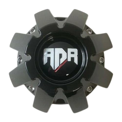 RDR Red Dirt CBRD1-2P Road Gloss Black Wheel Center Cap replacement wheel center cap part CBRD1-2P