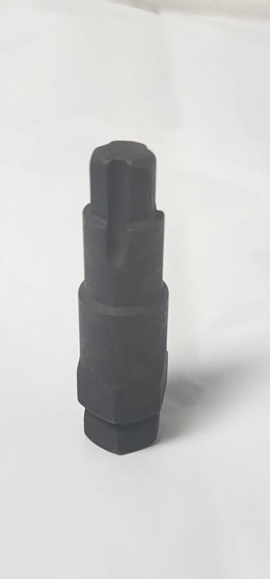 Gorilla Automotive 1719XLKEY-2R replacement wheel lock key, front view
