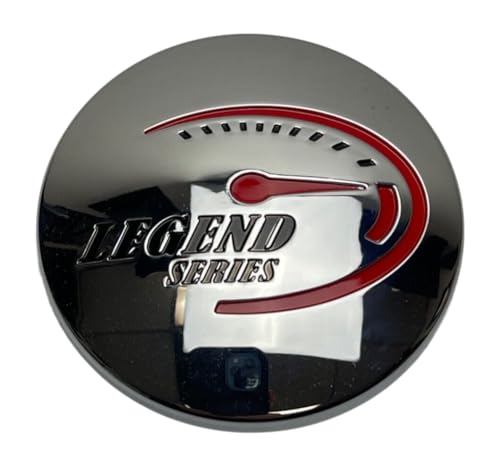 Vision Legend Series Chrome Custom Wheel Center Cap 143 C143-V 6058K68 S810-312 - Wheel Center Caps