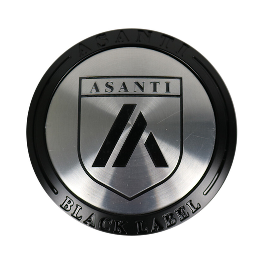 Asanti Forged ABL15 Satin Black Snap-In Wheel Center Cap 128K81SB-H28 – 5x4.75/5 — part 128K81SB-H28, product photo 1 of 1