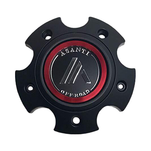 Asanti Off Road 130L1335SB-H34 Satin Black Wheel Center Cap – 5x5 H34 — part 130L1335SB-H34, product photo 1 of 1