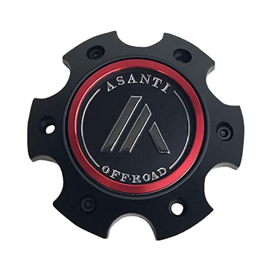 Asanti Off Road 130L1406SB-H34 Satin Black Wheel Center Cap – 6x135 H34 — part 130L1406SB-H34, product photo 1 of 1