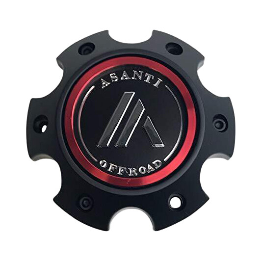 Asanti Off Road 130L1456MB-H42 Matte Black Wheel Center Cap – 6x5.5 H42 — part 130L1456MB-H42, product photo 1 of 1