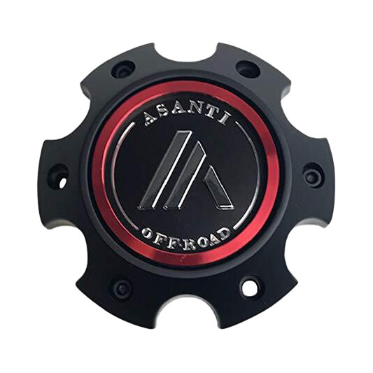 Asanti Off Road 130L1456MB-H42 Matte Black Wheel Center Cap – 6x5.5 H42 — part 130L1456MB-H42, product photo 1 of 1