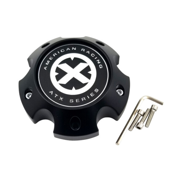 ATX 1079L145ACIB-H42AX Black Wheel Center Cap – 5x5.5 5 Lug — part 1079L145ACIB-H42AX, product photo 1 of 1