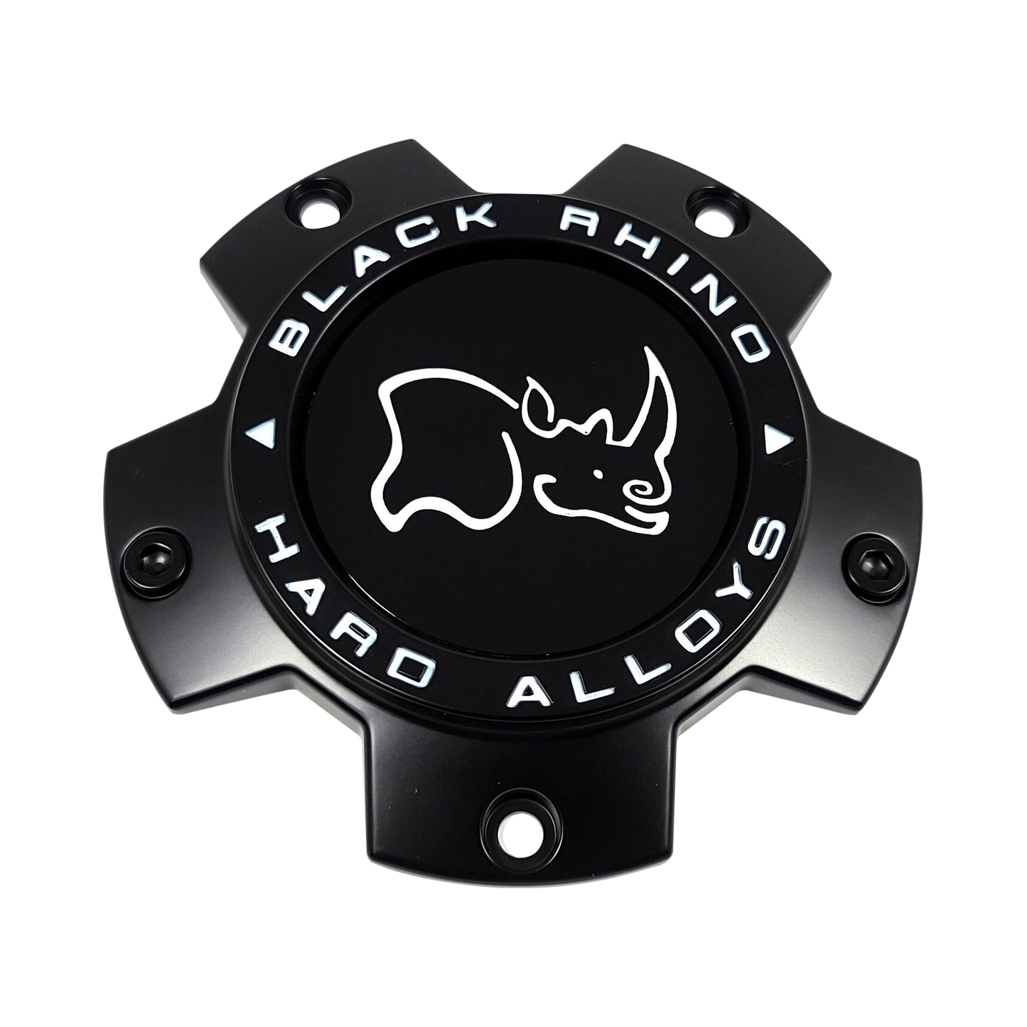 Black Rhino Hard Alloys CCBR35140MBFLAT Black Wheel Center Cap — part CCBR35140MBFLAT, product photo 1 of 1