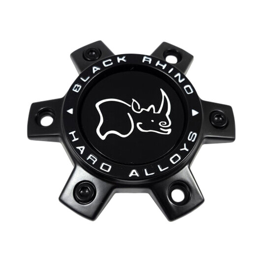 Black Rhino Hard Alloys CCBR3611420MBFLAT Black Wheel Center Cap — part CCBR3611420MBFLAT, product photo 1 of 1