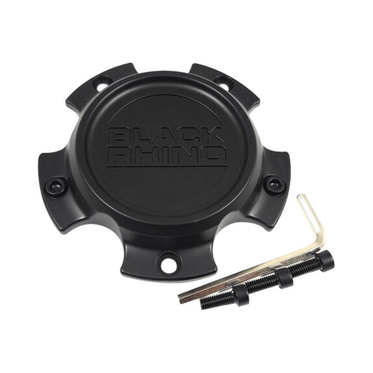 Black Rhino Hard Alloys CCBR45127MB Matte Black Wheel Center Cap — part CCBR45127MB, product photo 1 of 1