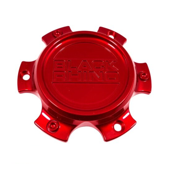 Black Rhino Hard Alloys CCBR46135140R Red Wheel Center Cap — part CCBR46135140R, product photo 1 of 1