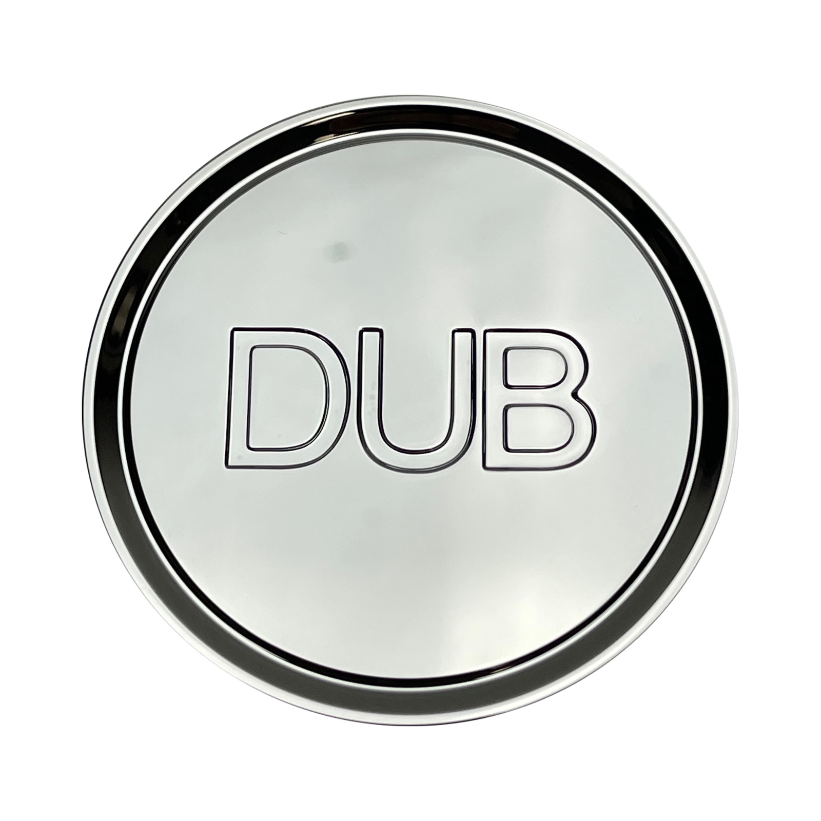 DUB 1004-04-04P Chrome Wheel Center Cap — part 1004-04-04P, product photo 1 of 1