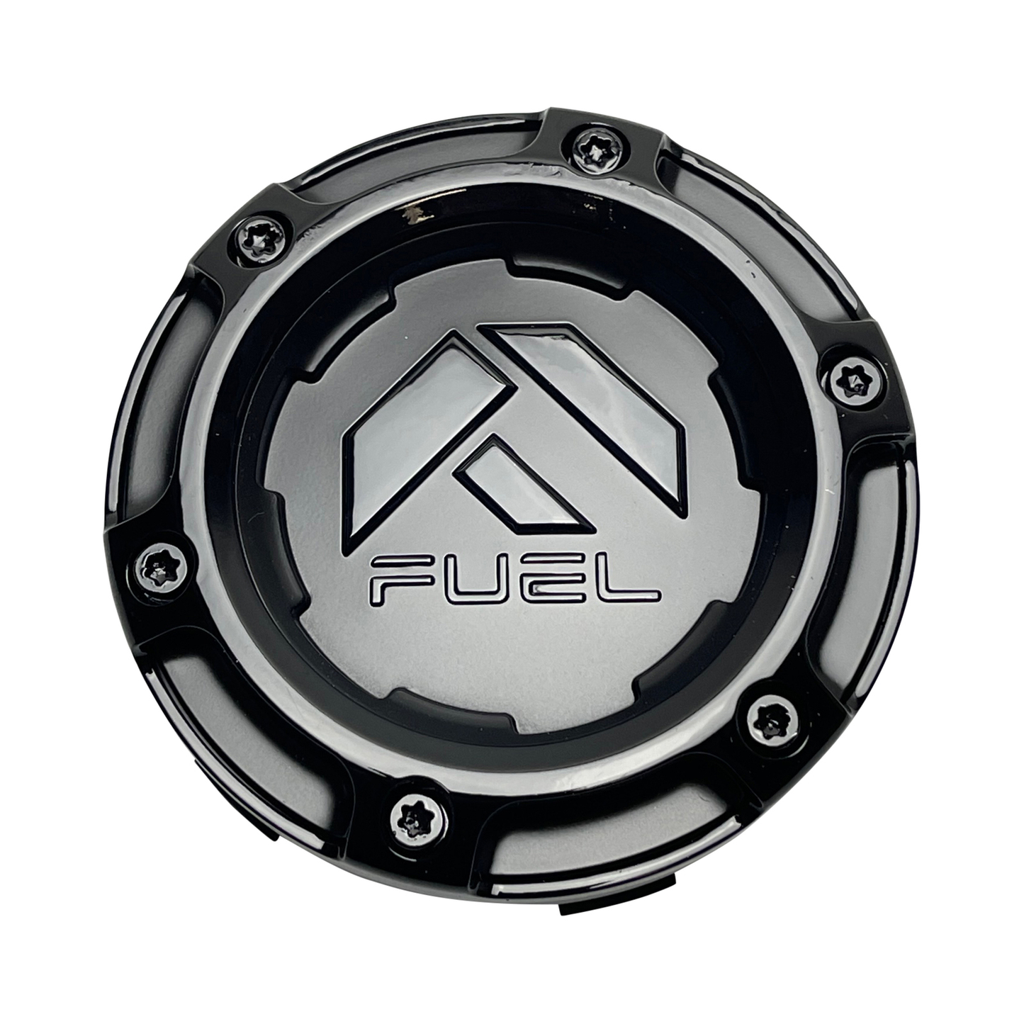 Fuel Off-Road 1004-69GBLD Gloss Black Snap-In Wheel Center Cap — part 1004-69GBLD, product photo 1 of 1