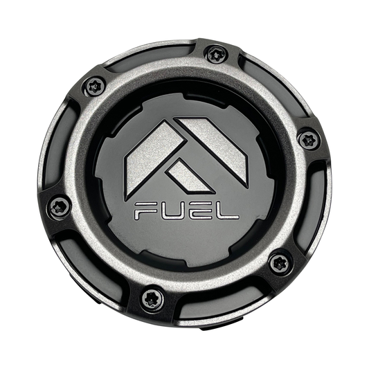 Fuel Off-Road 1004-69GD Matte Black Snap-In Wheel Center Cap — part 1004-69GD, product photo 1 of 1