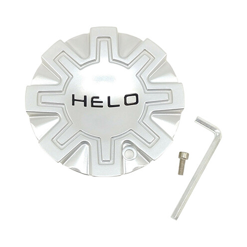 Helo 491L155S001 Silver Wheel Center Cap — part 491L155S001, product photo 1 of 1