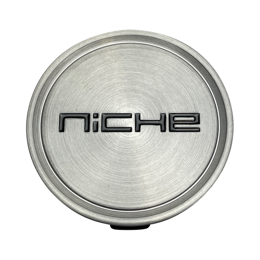 Niche 1007-24-05LRT Gloss Black Snap-In Wheel Center Cap — part 1007-24-05LRT, product photo 1 of 1