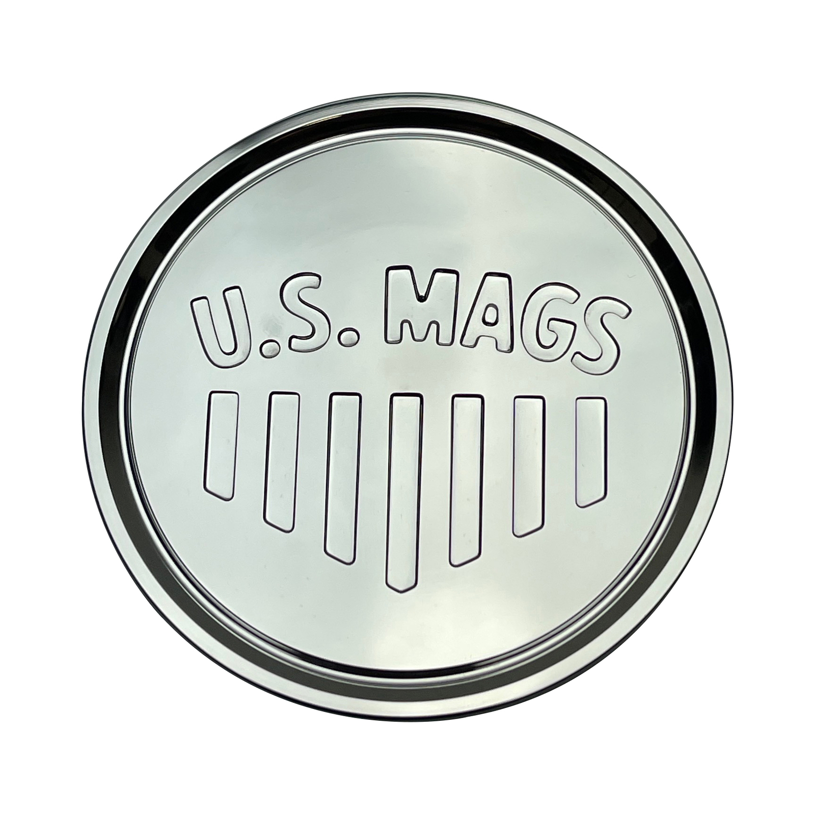 US Mag 1PC 1015-09-06AH Polished Wheel Center Cap — part 1015-09-06AH, product photo 1 of 1
