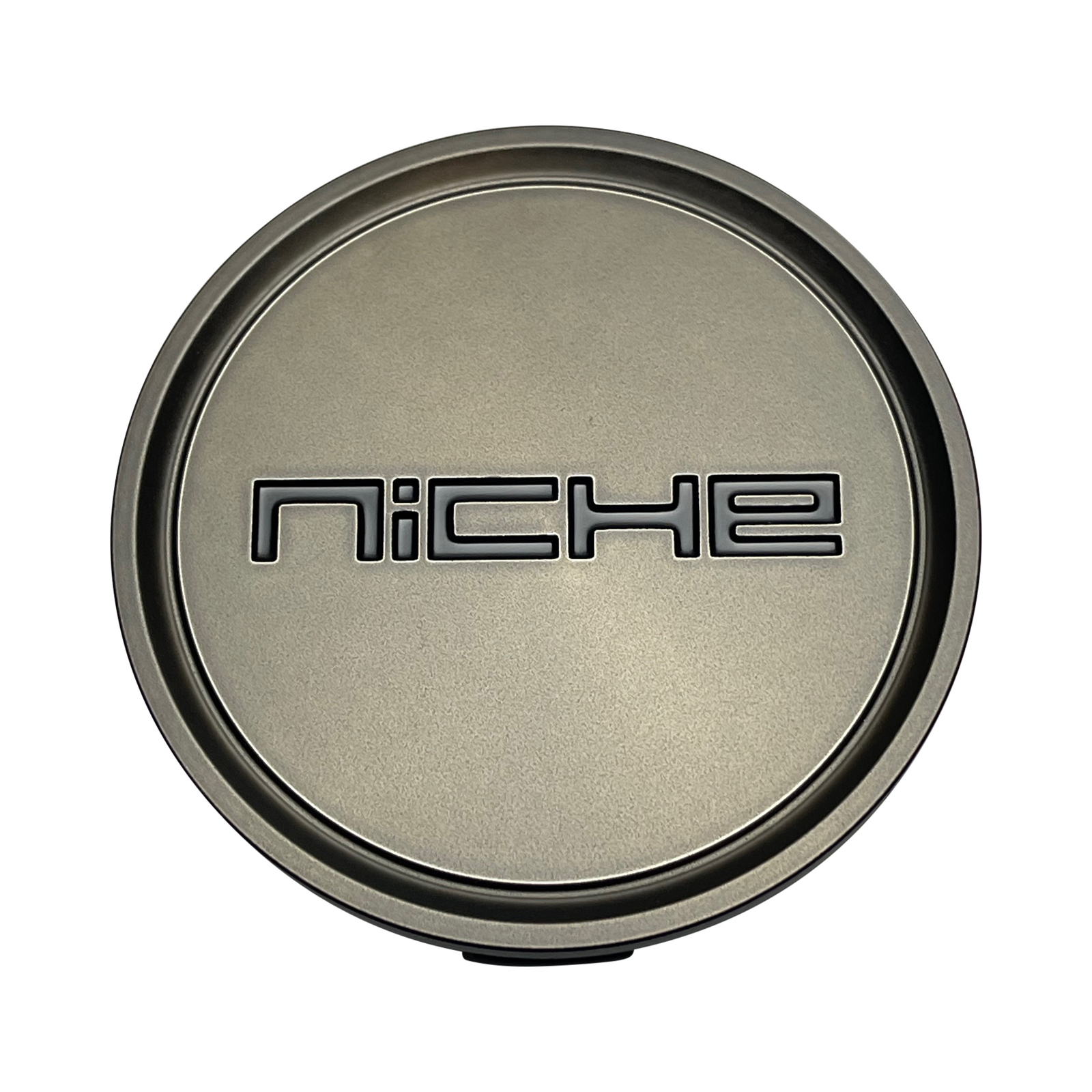 Niche 1007-24-05DT Matte Black Snap-In Wheel Center Cap — part 1007-24-05DT, product photo 1 of 1