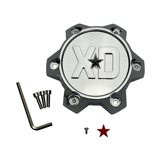 XD T167L1456-H42 Chrome Wheel Center Cap – 6x5.5 — part T167L1456-H42, product photo 1 of 1