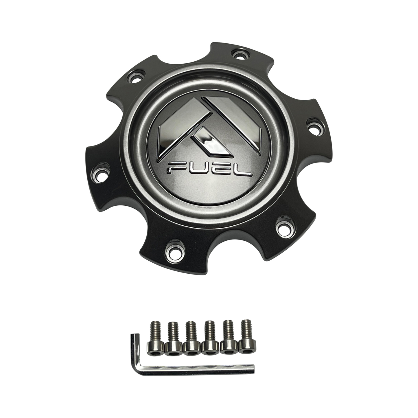 Fuel Off-Road 1006-11LVC Chrome Bolt-On Wheel Center Cap – 6x135 — part 1006-11LVC, product photo 1 of 1