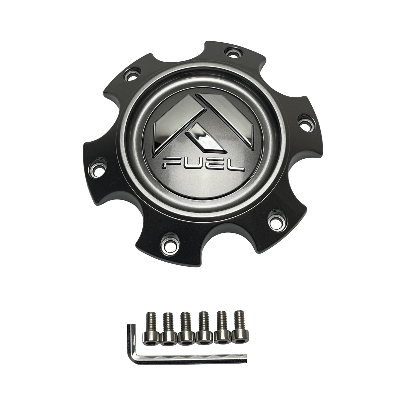 Fuel Off-Road 1006-11LVC Chrome Bolt-On Wheel Center Cap – 6x135 — part 1006-11LVC, product photo 1 of 1