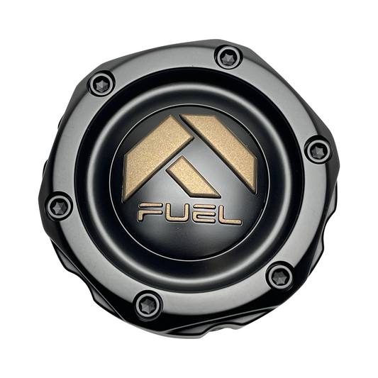 Fuel Off-Road 1006-60MBZ Matte Black Snap-In Wheel Center Cap – 6x5.5 — part 1006-60MBZ, product photo 1 of 1