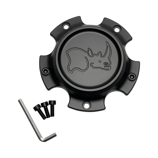 Black Rhino Hard Alloys CCBR65135140MM Matte Black Bolt-On Wheel Center Cap – 5x5.5 — part CCBR65135140MM, product photo 1 of 1