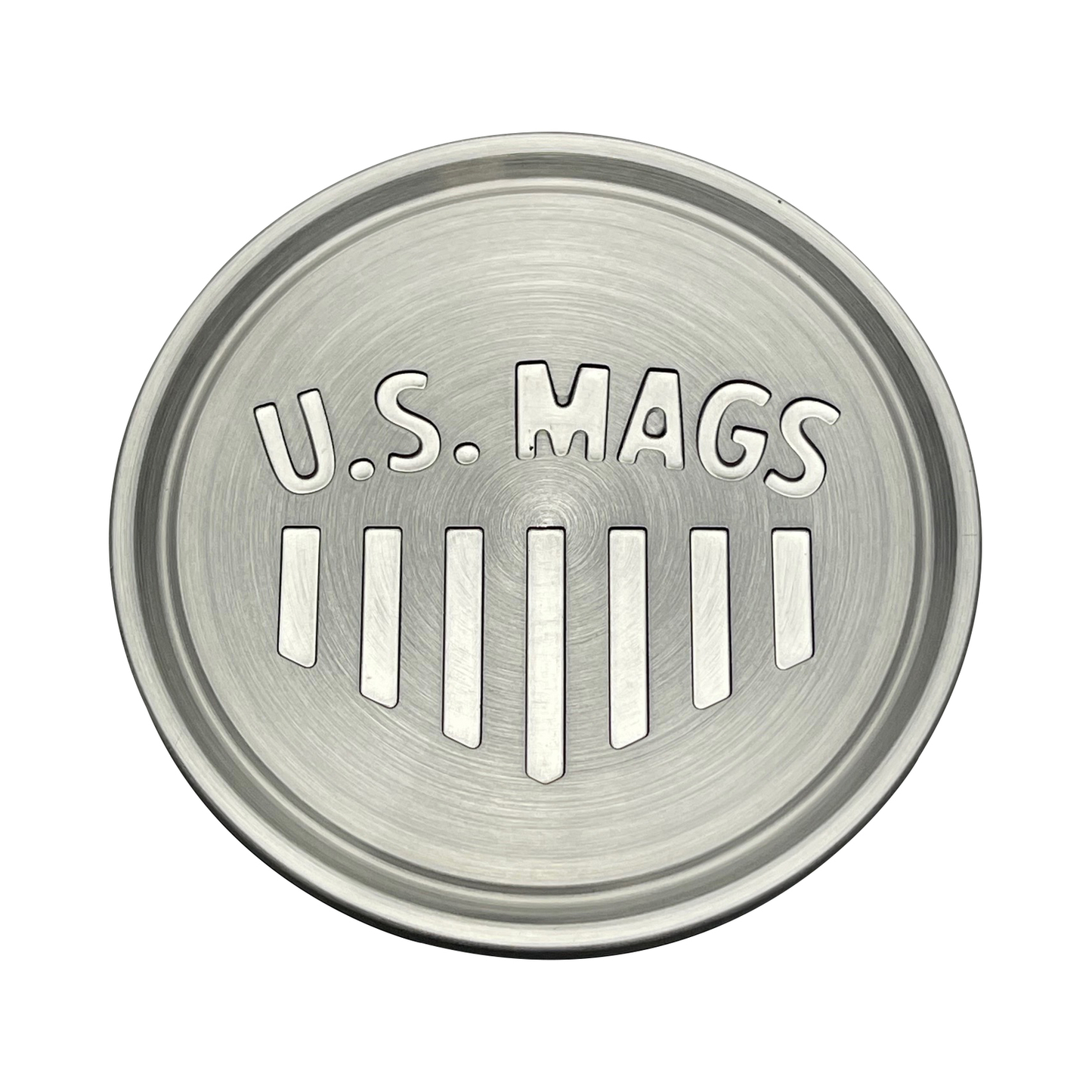 US Mag 1PC 1015-09-06AM Machined Wheel Center Cap — part 1015-09-06AM, product photo 1 of 1