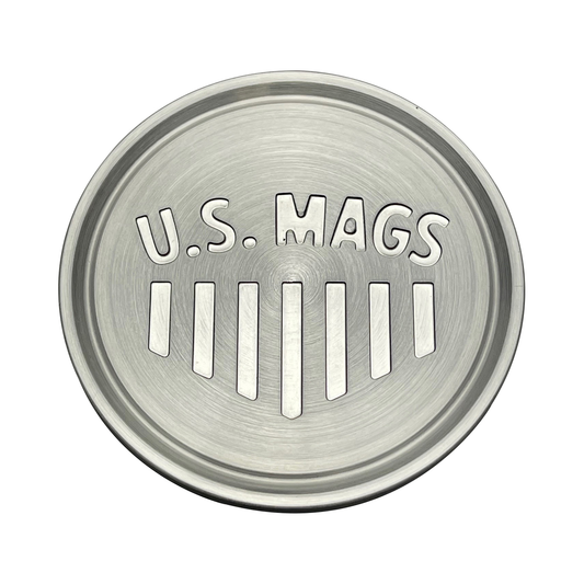 US Mag 1PC 1015-09-06AM Machined Wheel Center Cap — part 1015-09-06AM, product photo 1 of 1