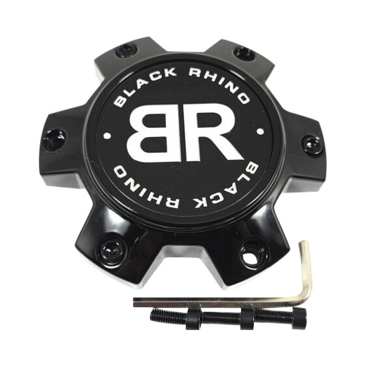Black Rhino Hard Alloys CCBRHAK613540GB Gloss Black Wheel Center Cap — part CCBRHAK613540GB, product photo 1 of 1