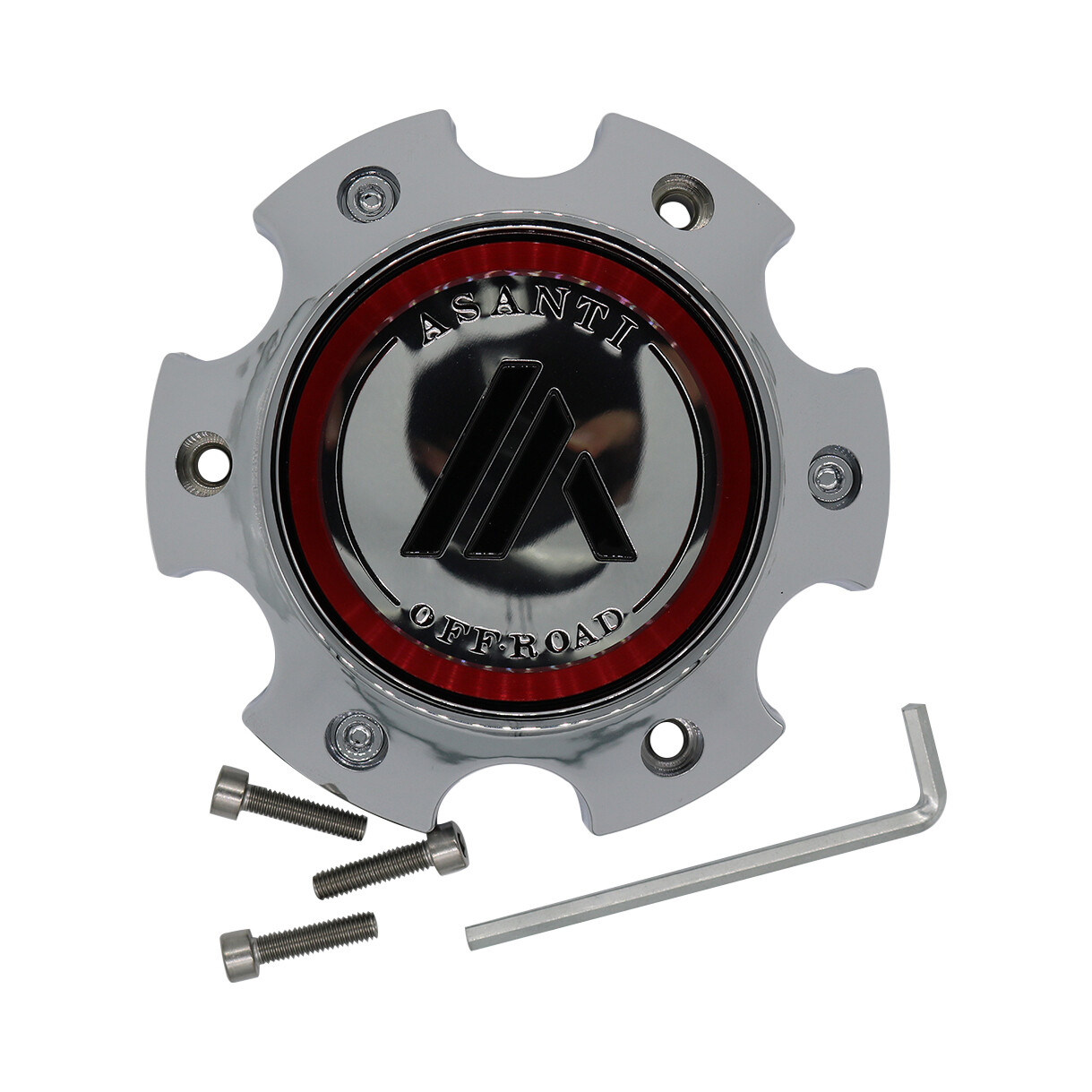 Asanti Off Road 130L1708CH-H42 Chrome Wheel Center Cap – 8x6.5/180 H42 — part 130L1708CH-H42, product photo 1 of 1