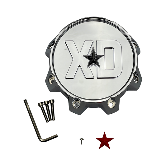 XD T167L1708A-H63 Chrome Wheel Center Cap – 8x170 — part T167L1708A-H63, product photo 1 of 1
