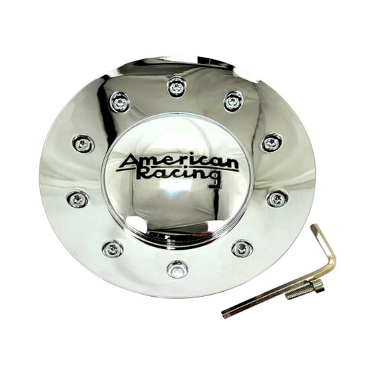 American Racing AR939 Chrome Bolt-On Wheel Center Cap 939L170-C — part 939L170-C, product photo 1 of 1