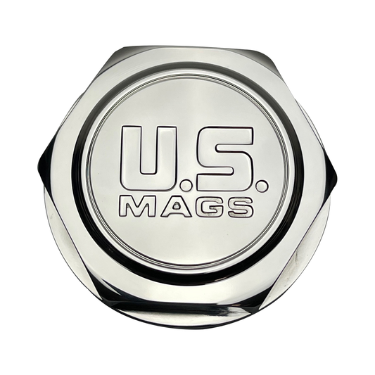 US Mag 1PC 1002-47H Polished Wheel Center Cap — part 1002-47H, product photo 1 of 1
