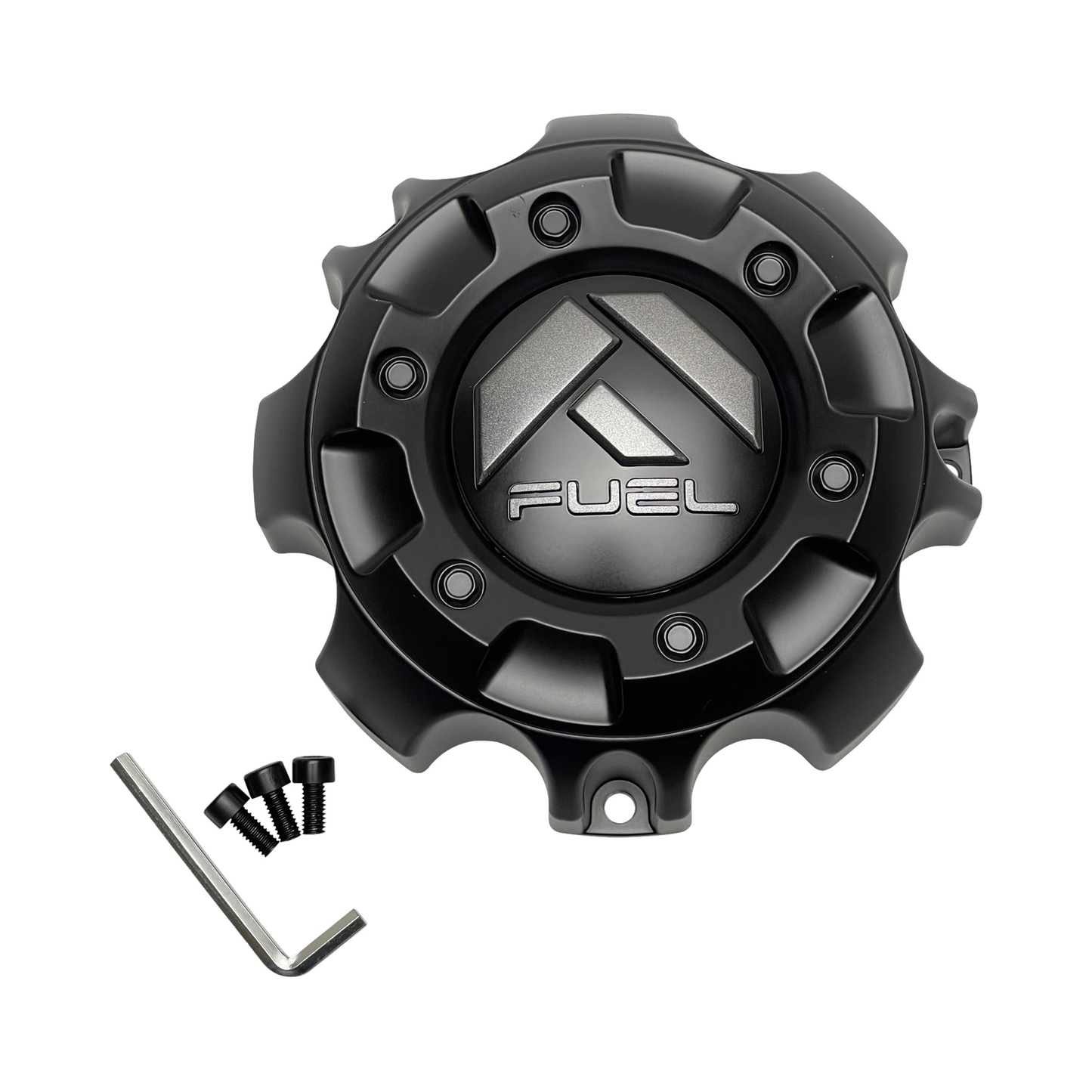 Fuel Off-Road 1001-59MBV Matte Black Bolt-On Wheel Center Cap – 8x6.5 — part 1001-59MBV, product photo 1 of 1
