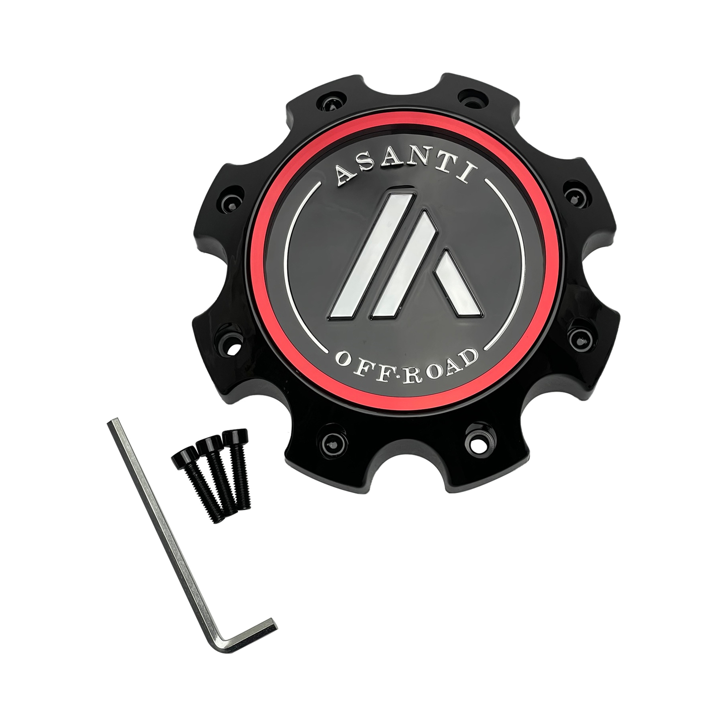 Asanti Off Road 130L1708GB-H42 Gloss Black Wheel Center Cap – 8x6.5/180 H42 — part 130L1708GB-H42, product photo 1 of 1