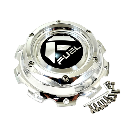 Fuel Off-Road 1005-62-08H Polished Bolt-On Wheel Center Cap — part 1005-62-08H, product photo 1 of 1