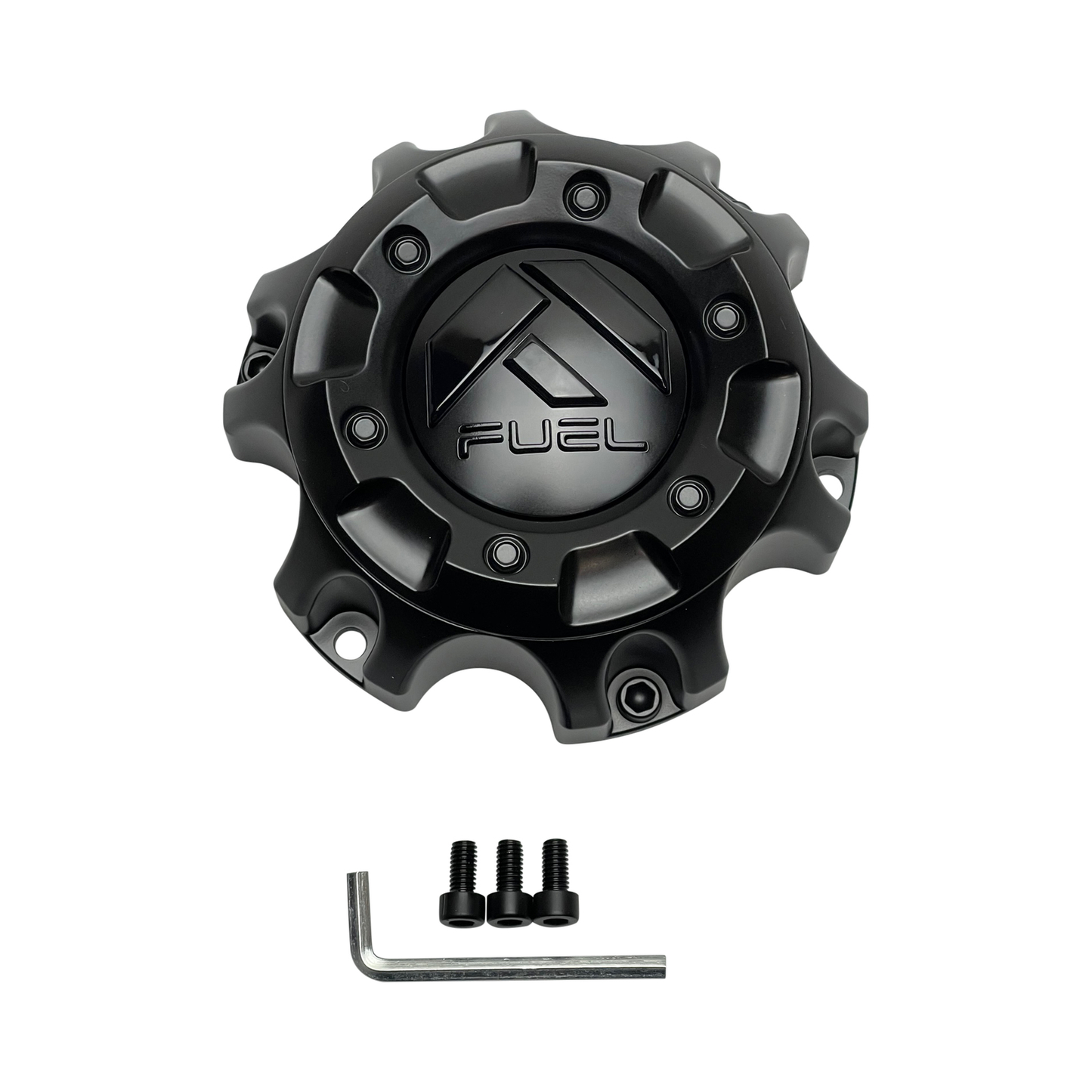 Fuel Off-Road 1006-58BLD Gloss Black Bolt-On Wheel Center Cap – 6x135/5.5 — part 1006-58BLD, product photo 1 of 1
