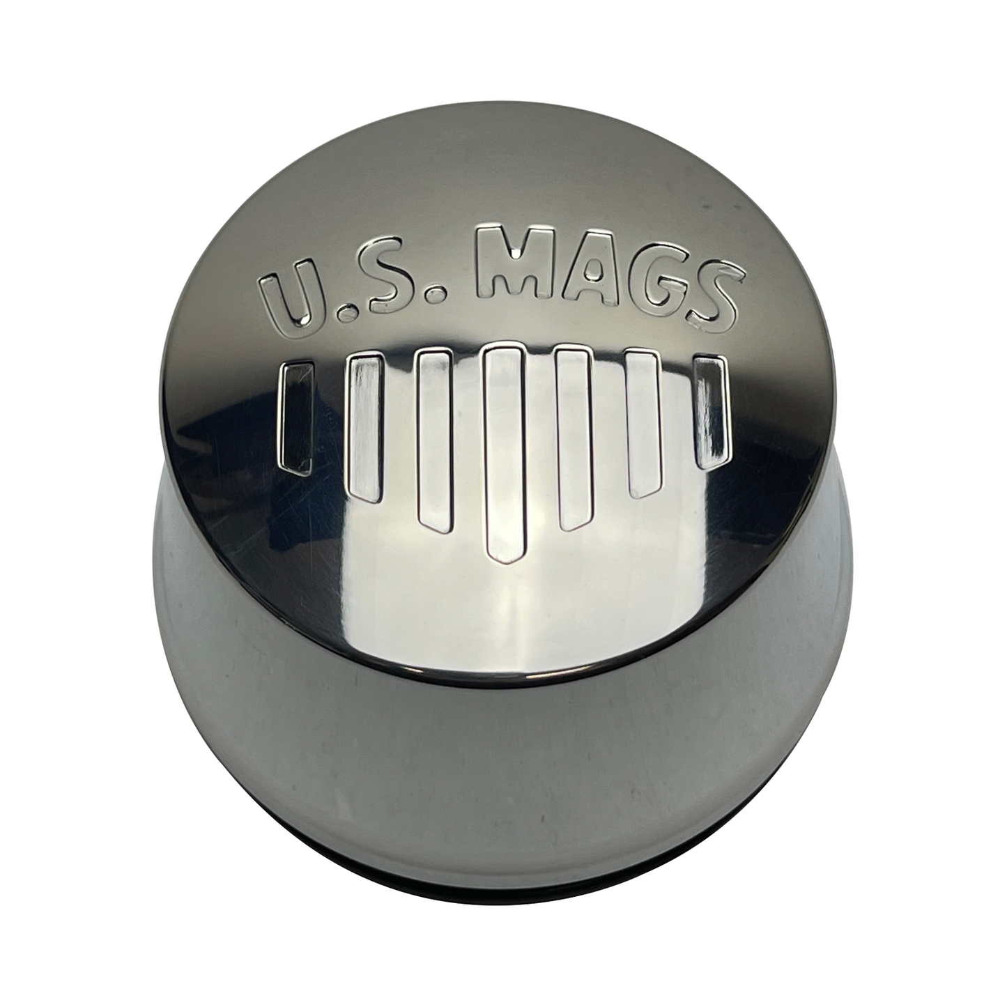 US Mag 1PC 1003-10-06AH Polished Wheel Center Cap — part 1003-10-06AH, product photo 1 of 1