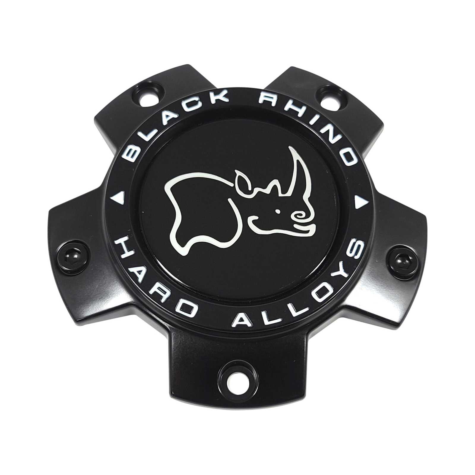 Black Rhino Hard Alloys CCBR35127MBFLAT Black Wheel Center Cap — part CCBR35127MBFLAT, product photo 1 of 1