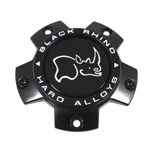 Black Rhino Hard Alloys CCBR35127MBFLAT Black Wheel Center Cap — part CCBR35127MBFLAT, product photo 1 of 1