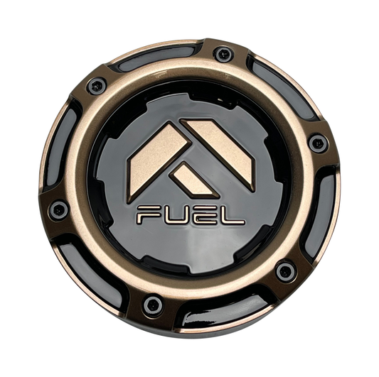 Fuel Off-Road 1005-49PBRZ Gloss Black Snap-In Wheel Center Cap – 8x180 — part 1005-49PBRZ, product photo 1 of 1