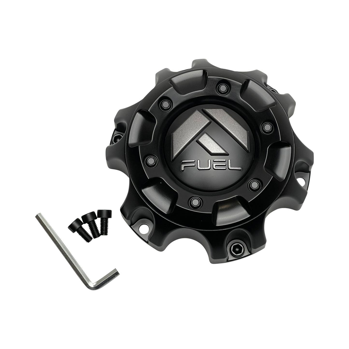 Fuel Off-Road 1006-58MBV Matte Black Bolt-On Wheel Center Cap – 6x135/5.5 — part 1006-58MBV, product photo 1 of 1